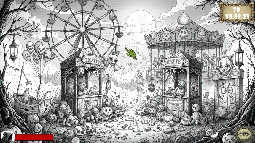 Скриншот 8 к игре Halloween Mystery: 100 Hidden Object Fruits