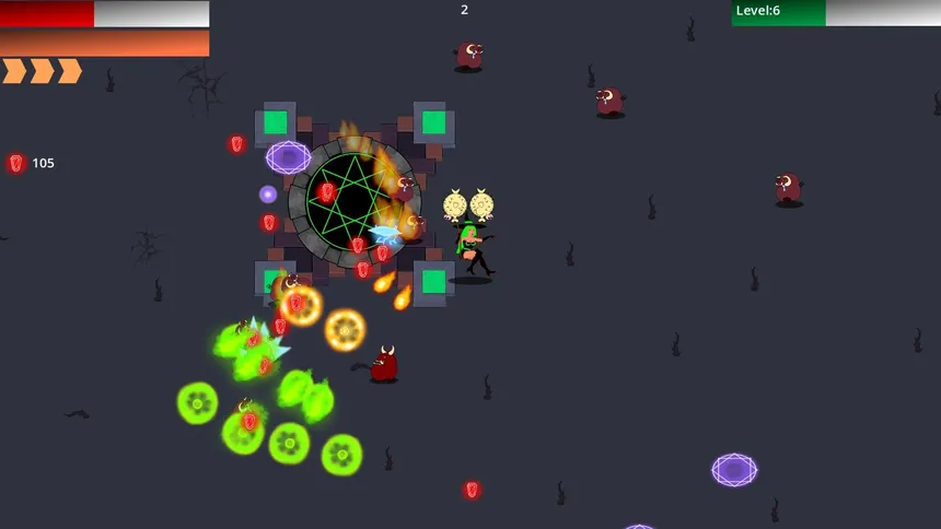 Скриншот 5 к игре SpellBurst Barrage