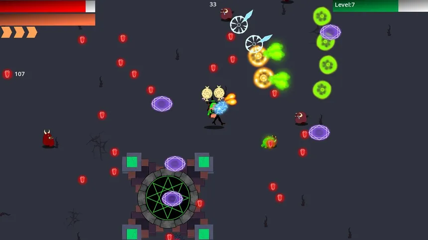 Скриншот 6 к игре SpellBurst Barrage