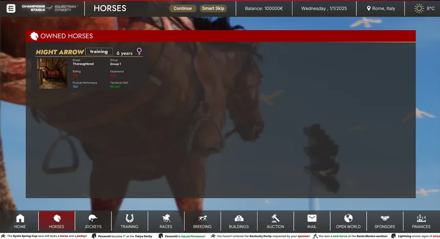 Скриншот 5 к игре Champions Stable: Equestrian Dynasty