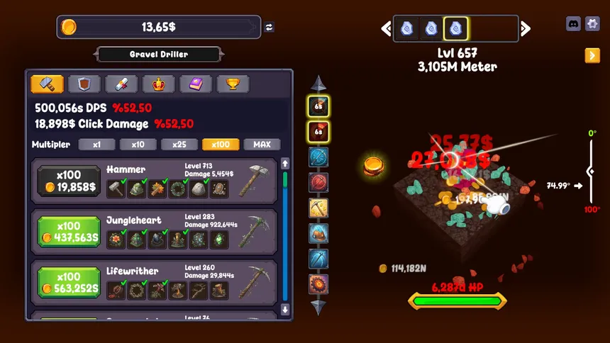 Скриншот 5 к игре Clicker Ore