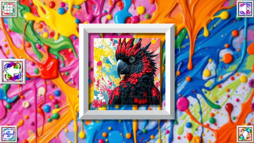 Скриншот 6 к игре Color Splash: Parrots