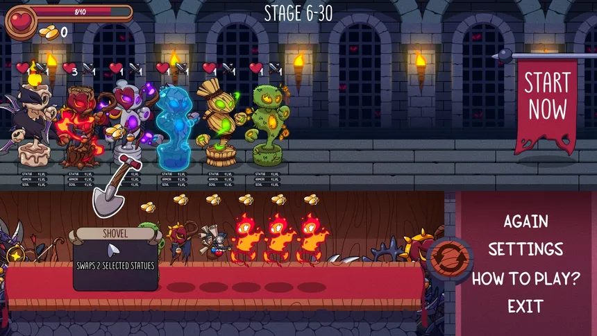 Скриншот 6 к игре Auto Statue Battle
