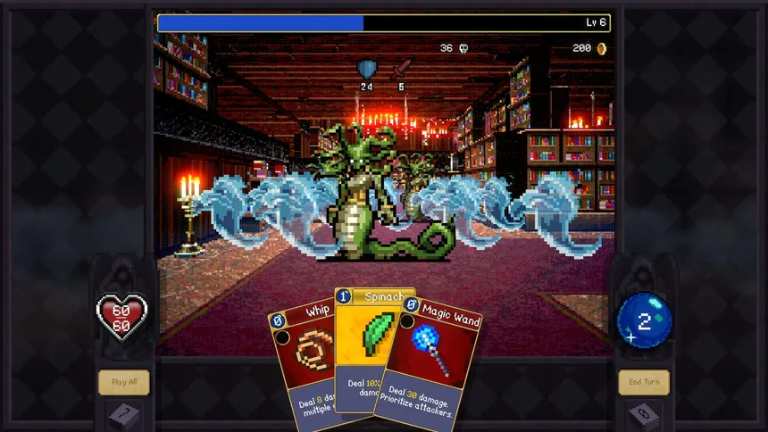 Скриншот 8 к игре Vampire Crawlers: The Turbo Wildcard from Vampire Survivors
