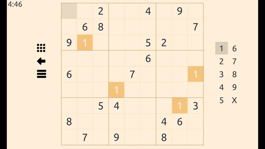 Скриншот 5 к игре Sudoku: Essential
