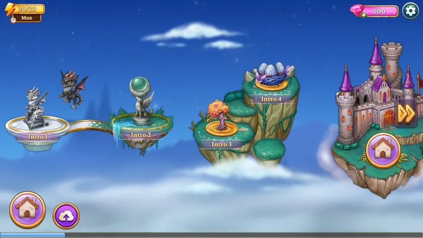 Скриншот 5 к игре Merge Castle: Mansion Puzzles