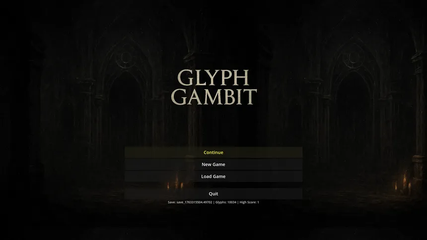 Скриншот 5 к игре Glyph Gambit