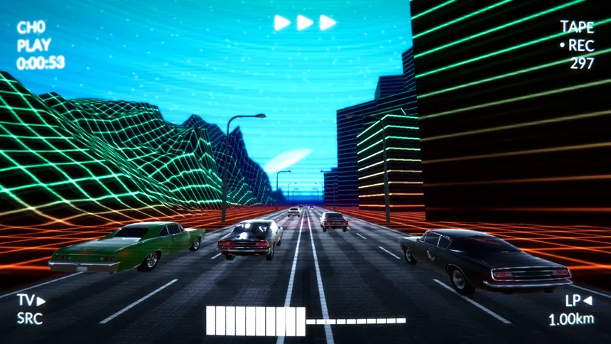 Скриншот 6 к игре VHS Velocity Retro Horizon