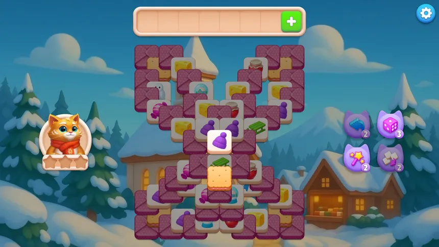 Скриншот 6 к игре Catjong 2: Pawprints in the Snow
