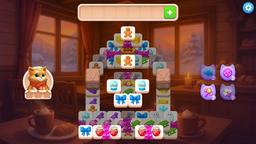 Скриншот 7 к игре Catjong 2: Pawprints in the Snow