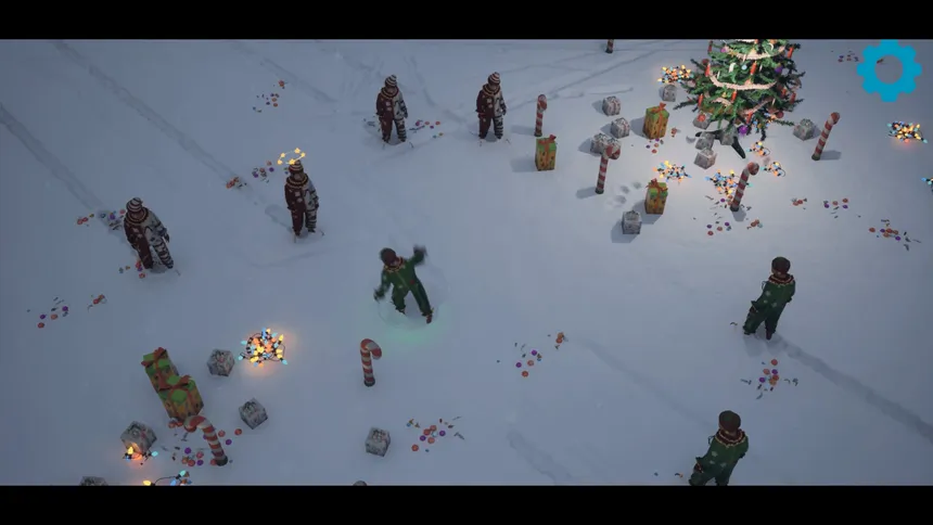 Скриншот 5 к игре Snowball Fight 2025