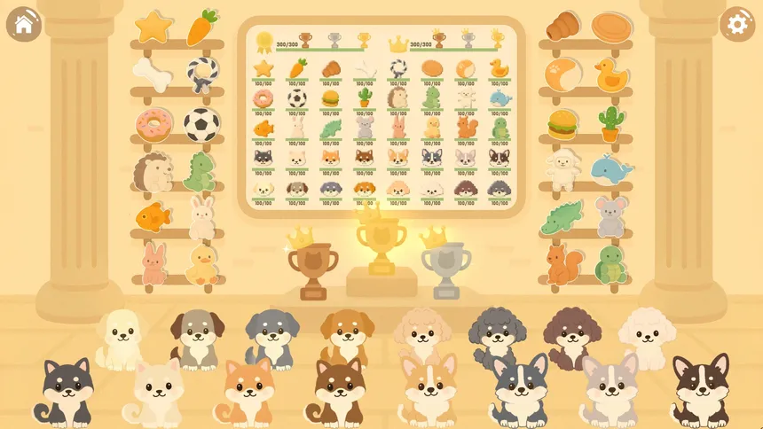 Скриншот 7 к игре Puppy Link - Соедини плитки