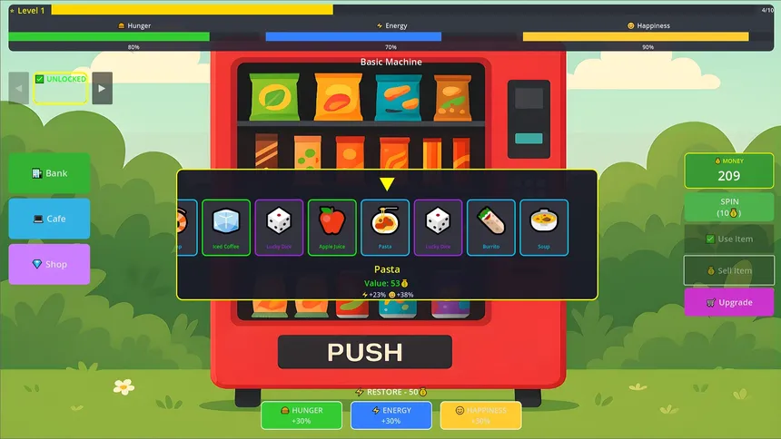 Скриншот 5 к игре Gift Drop Machine: Life Simulator