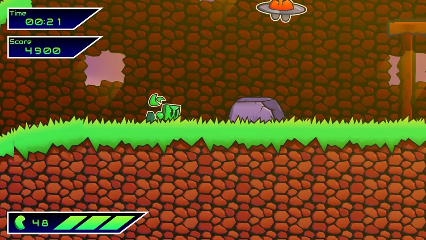 Скриншот 5 к игре Greeny The Blox