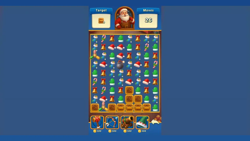 Скриншот 5 к игре Santa Holiday Puzzle