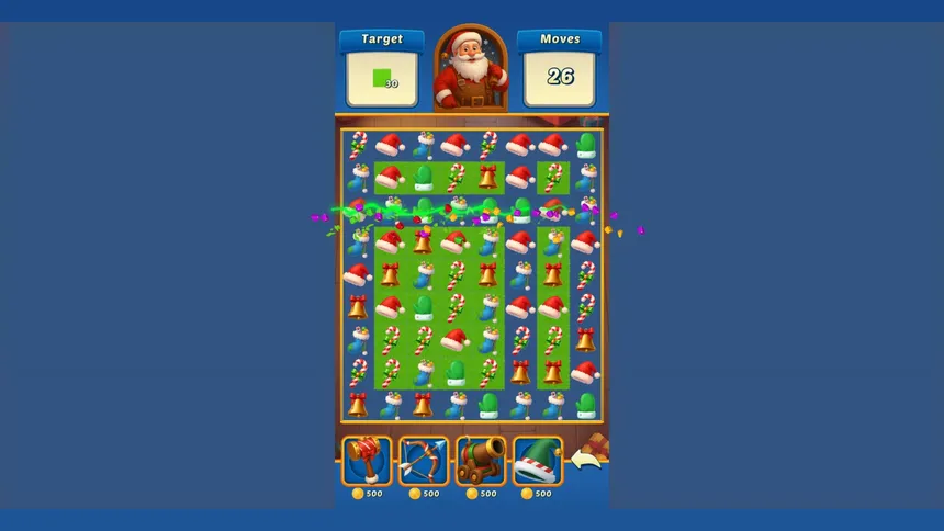 Скриншот 6 к игре Santa Holiday Puzzle