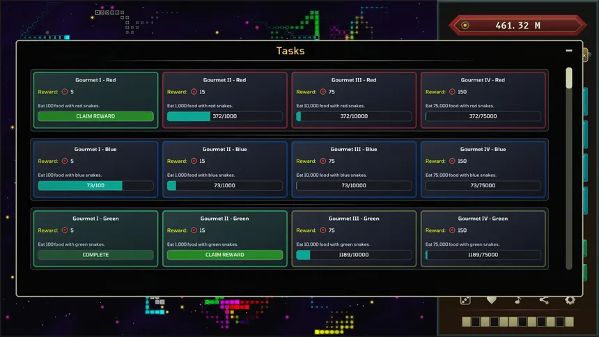 Скриншот 7 к игре Auto Snakes in Outer Space