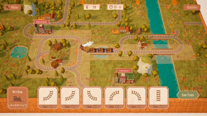 Скриншот 5 к игре Railroad to Amberfield