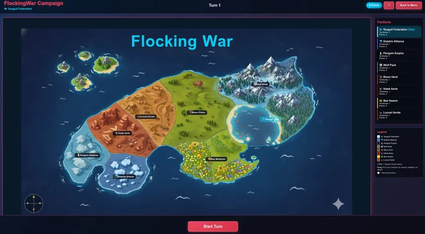 Скриншот 7 к игре Flocking Wars