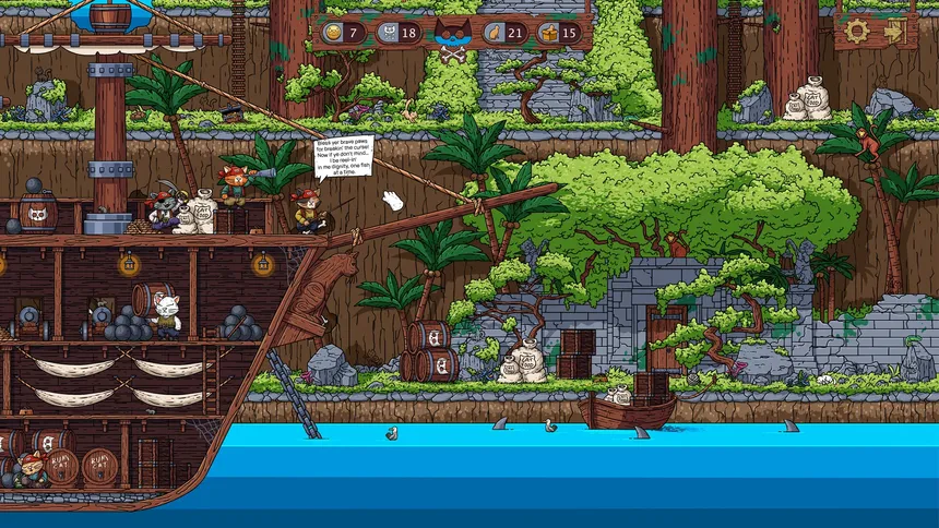 Скриншот 5 к игре Meowrvelous Pirate Cats - A Hidden Object Game