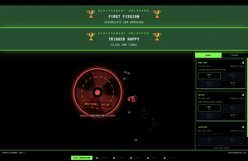 Скриншот 5 к игре Goat Nuclear Clicker