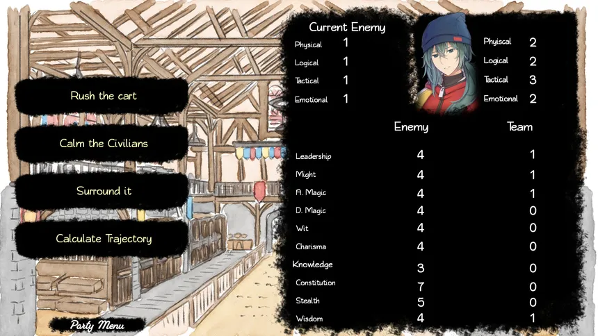 Скриншот 5 к игре Paper Shakespeare 3: Girl Werewolf Hamlet Absolutely Solves the War of the Roses