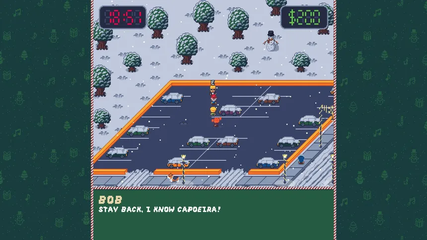 Скриншот 7 к игре Touch Grass: A Bit-Sized Christmas Adventure
