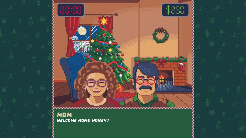 Скриншот 8 к игре Touch Grass: A Bit-Sized Christmas Adventure