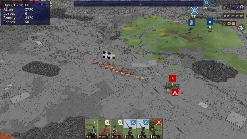 Скриншот 6 к игре Kriegsspiel ~ 7 Years' War