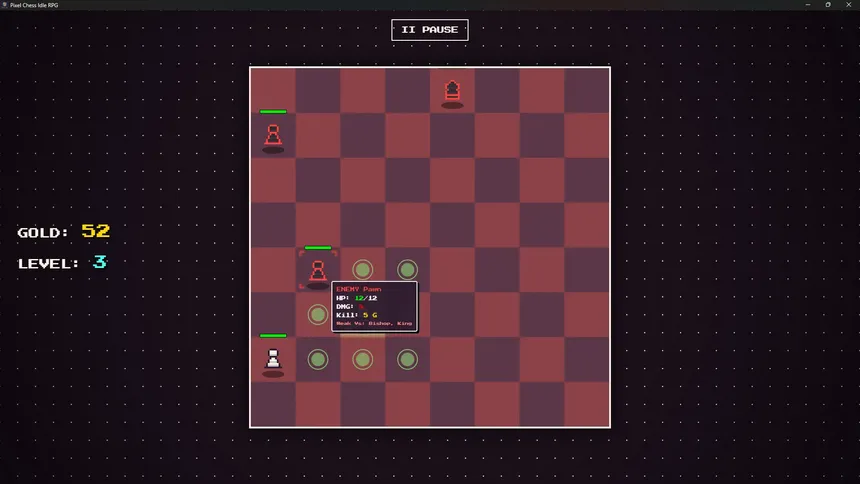 Скриншот 5 к игре Pixel Chess Idle RPG
