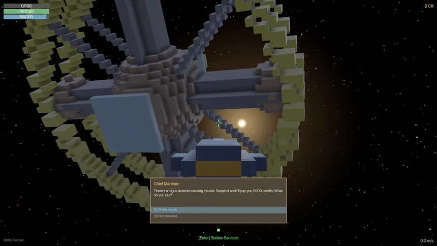 Скриншот 6 к игре Asteroid Rodeo