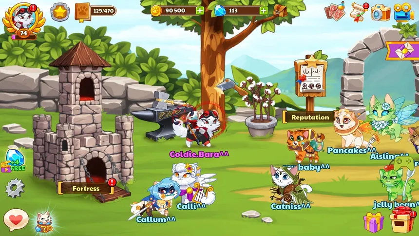 Скриншот 5 к игре Castle Cats