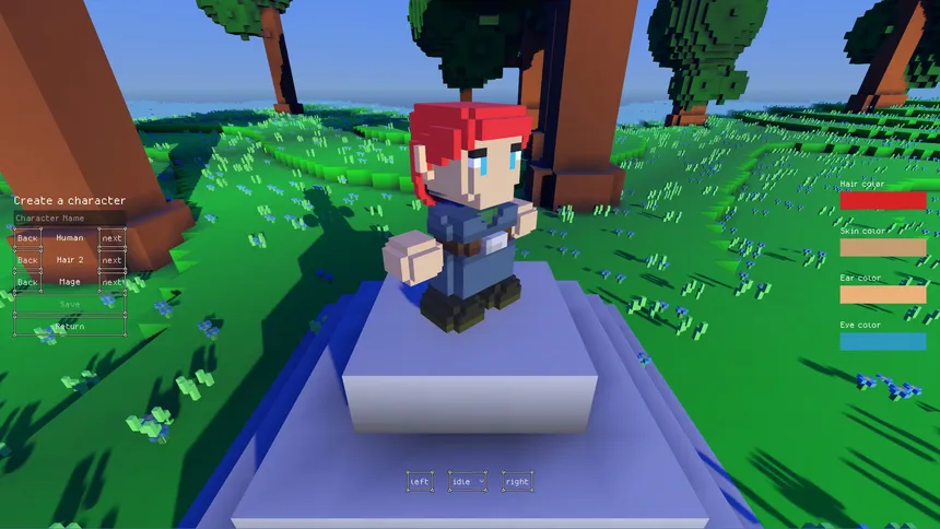 Скриншот 5 к игре Voxel Throne