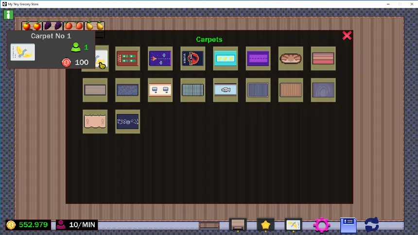 Скриншот 5 к игре My Tiny Grocery Store - Desktop Idle Supermarket Game