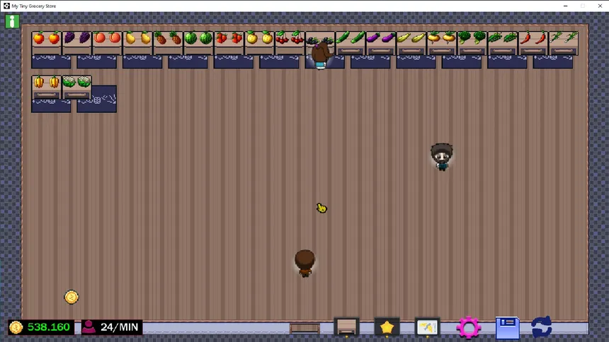 Скриншот 7 к игре My Tiny Grocery Store - Desktop Idle Supermarket Game