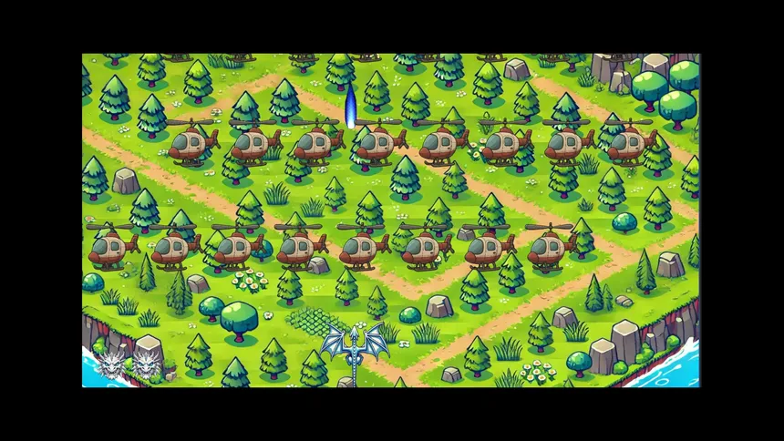 Скриншот 5 к игре Dragon Chase