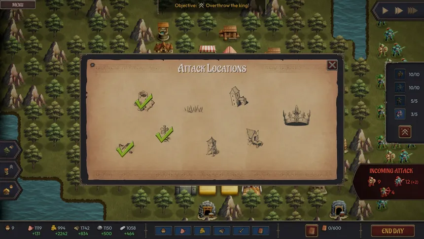 Скриншот 6 к игре King's Downfall