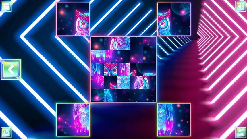 Скриншот 5 к игре Neon Fantasy: Owls