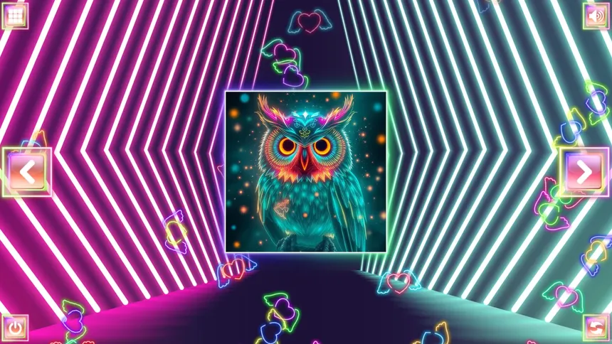 Скриншот 8 к игре Neon Fantasy: Owls