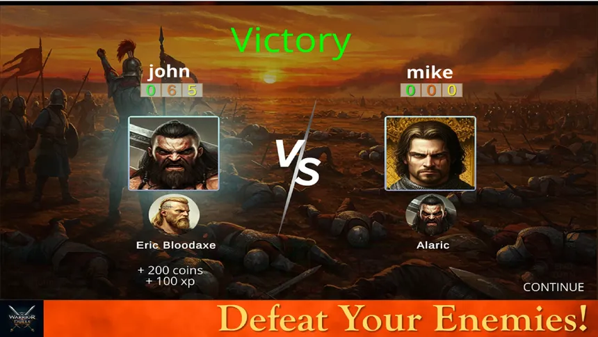Скриншот 5 к игре Warrior Duels
