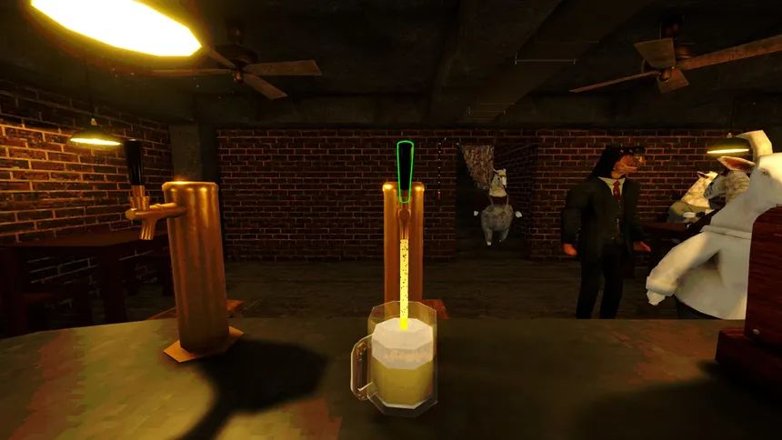 Скриншот 5 к игре Drunken Hog: Dystopian Pub & Brewing Simulator