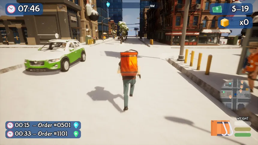 Скриншот 6 к игре Delivery Dash: Battle Couriers