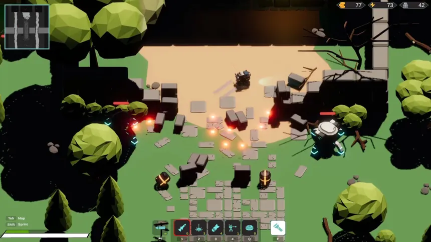 Скриншот 5 к игре Voltgrit: Combat Zone