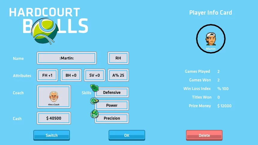 Скриншот 7 к игре Hardcourt Balls