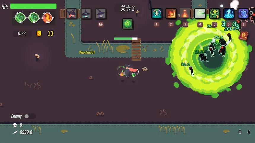 Скриншот 5 к игре Elemental Witches