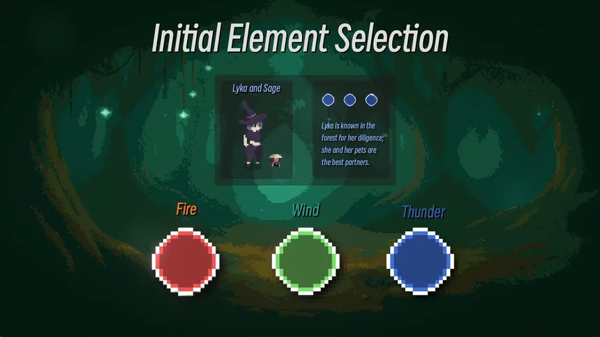 Скриншот 6 к игре Elemental Witches