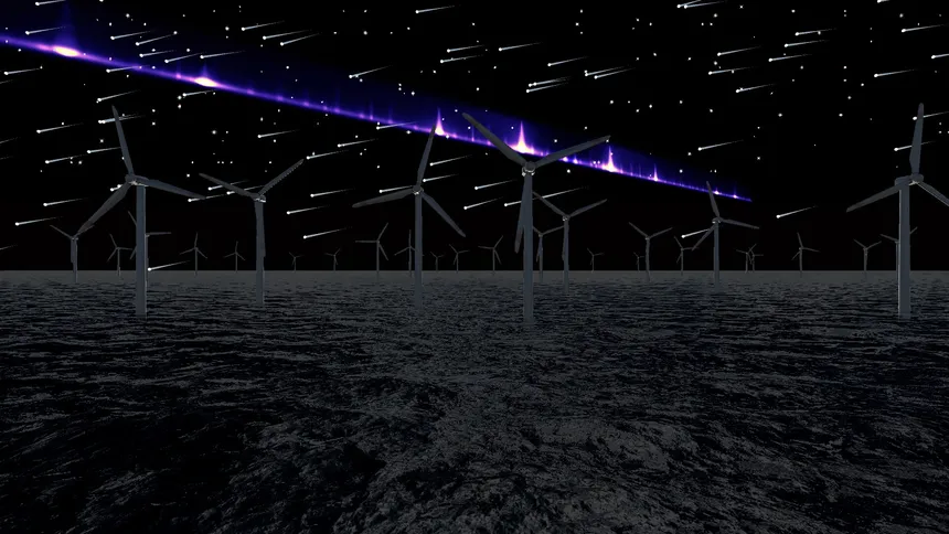 Скриншот 5 к игре Wind Turbines Ocean Meditation