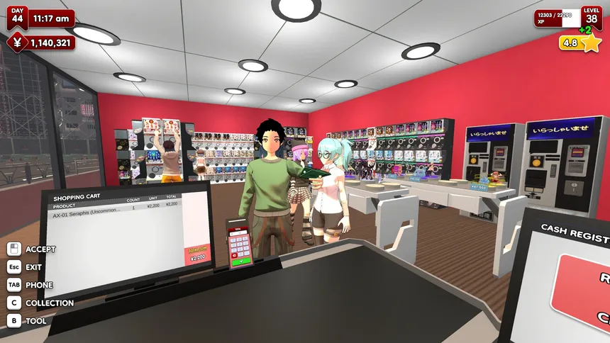 Скриншот 7 к игре Gacha Capsule Shop Simulator - Akihabara