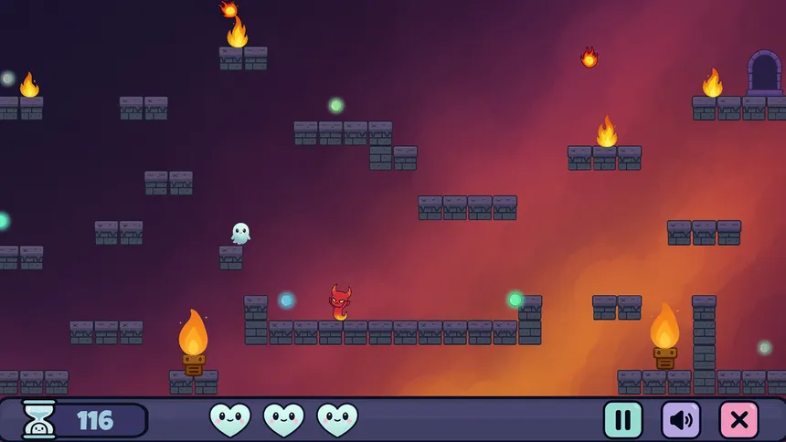 Скриншот 5 к игре Little Boo and the Spectral Orbs