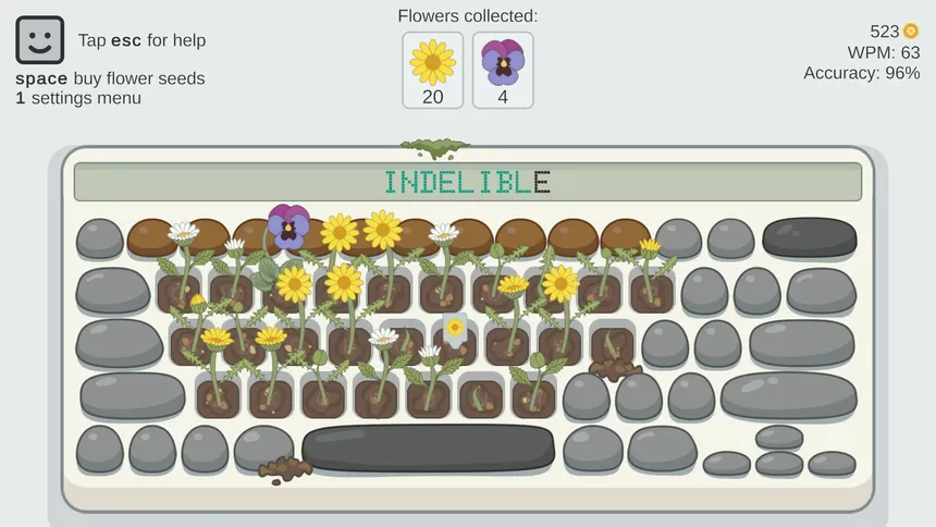 Скриншот 6 к игре Qwerty Garden